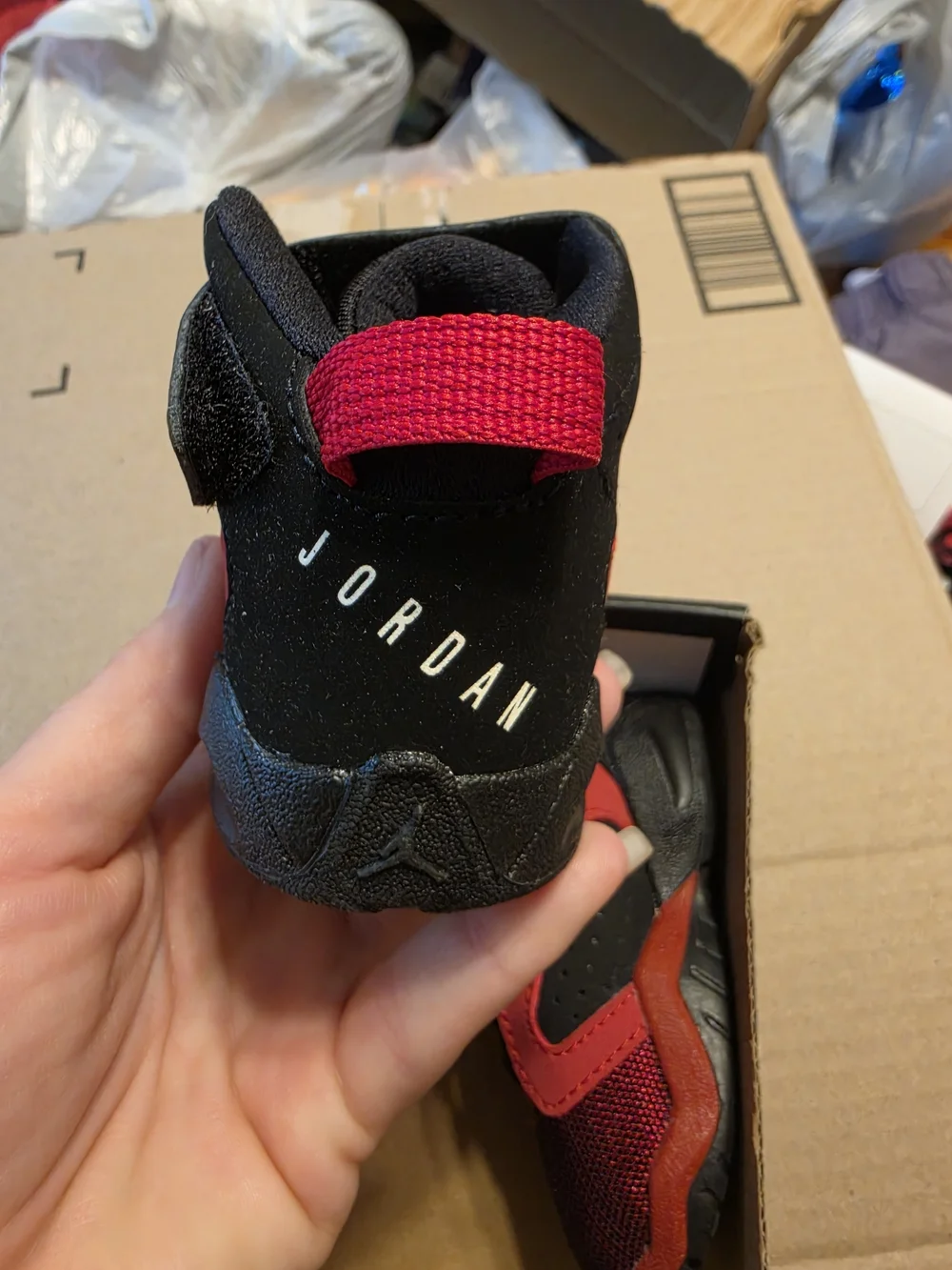 Jordan bold red